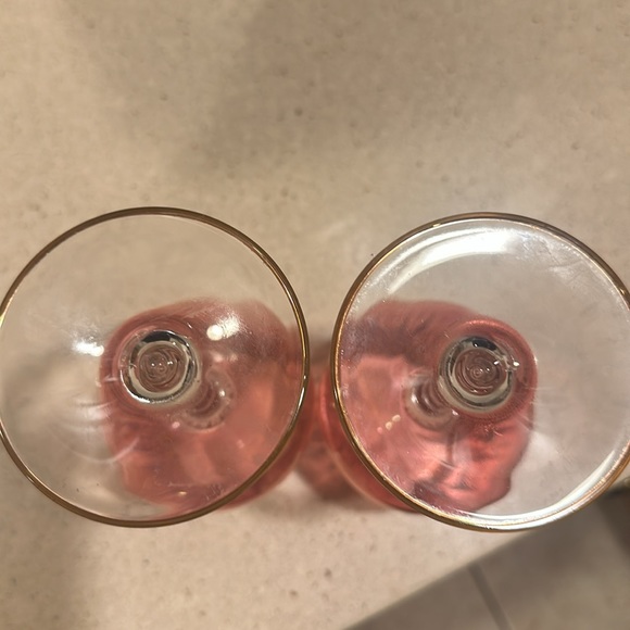 NWOT Stemmed Wine Glasses, Set of 2 - Picture 7 of 8